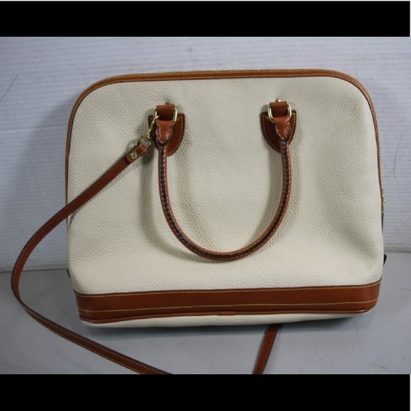 Vintage Dooney & Bourke laptop travel bag tote - Picture 3 of 7